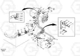 93560 Hydraulic system, hydraulic tank to hydraulic pump EC290, Volvo Construction Equipment