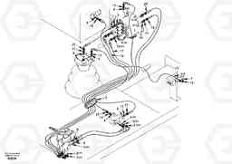 44300 Servo system, control valve to remote control valve pedal EC290, Volvo Construction Equipment