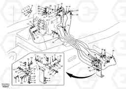 93942 Servo hydraulics, return line tank EC290, Volvo Construction Equipment