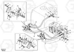 6682 Working hydraulic, hammer and shear for upper EC290, Volvo Construction Equipment