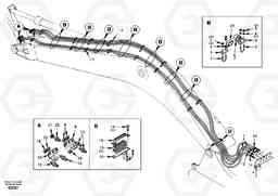 37700 Quickfit and rotator hydraulic boom EC290, Volvo Construction Equipment