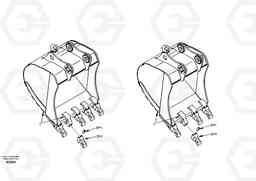 41702 Bucket EC290, Volvo Construction Equipment