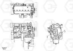 49825 Engine EC360, Volvo Construction Equipment