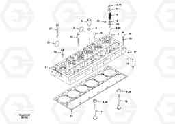 100439 Cylinder head EC360, Volvo Construction Equipment