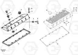 30706 Valve cover EC360, Volvo Construction Equipment