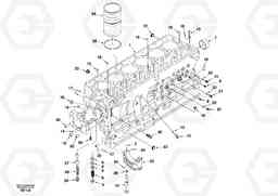 30707 Cylinder block EC360, Volvo Construction Equipment