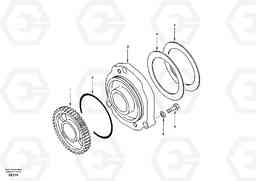 34253 Pump drive power take-off EC360, Volvo Construction Equipment