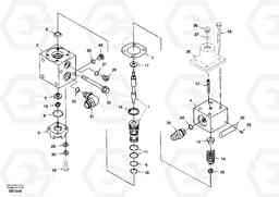 30838 Oil control valve EC360, Volvo Construction Equipment