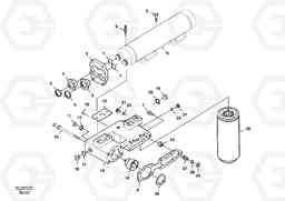 34261 Oil cooler EC360, Volvo Construction Equipment