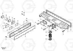 30844 Inlet manifold EC360, Volvo Construction Equipment