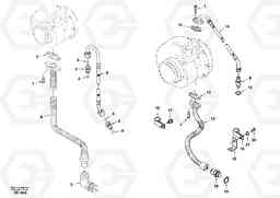 34438 Turbocharger, plumbing EC360, Volvo Construction Equipment