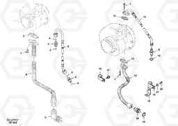 34438 Turbocharger, plumbing EC360, Volvo Construction Equipment