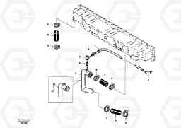 30847 Charge air cooler, plumbing EC360, Volvo Construction Equipment