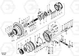 93946 Travel motor EC360, Volvo Construction Equipment