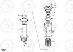 48828 Turning joint EC360, Volvo Construction Equipment