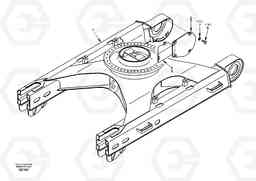 66087 Undercarriage frame EC360, Volvo Construction Equipment