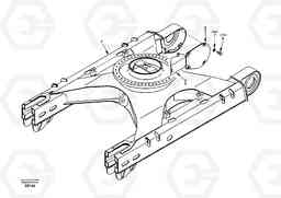 9983 Undercarriage frame EC360, Volvo Construction Equipment