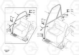 35439 Handrail EC360, Volvo Construction Equipment