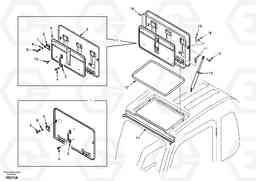 9987 Roof hatch EC360, Volvo Construction Equipment