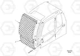 31121 Windshield protection EC360, Volvo Construction Equipment