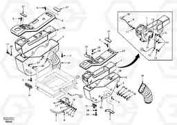 35444 Instrument panel, control panel EC360, Volvo Construction Equipment