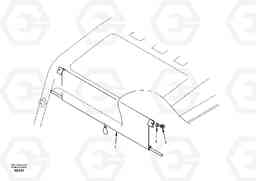 31124 Sun visor interior EC360, Volvo Construction Equipment