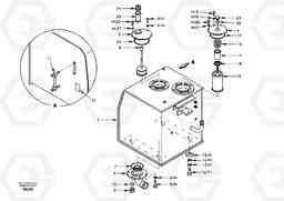 106692 Hydraulic oil tank EC360, Volvo Construction Equipment