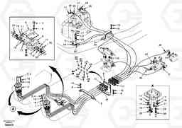 44302 Servo system, control valve to remote control valve EC360, Volvo Construction Equipment