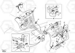 52520 Servo system, pump to control valve EC360, Volvo Construction Equipment