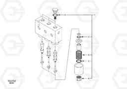 53250 Servo system, solenoid valve EC360, Volvo Construction Equipment