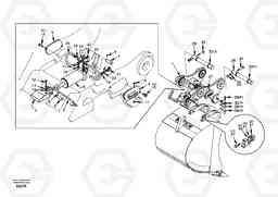 80052 Attachment bracket, quickfit EC360, Volvo Construction Equipment