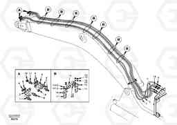 37702 Quickfit and rotator hydraulic boom EC360, Volvo Construction Equipment