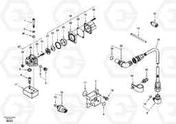 14967 Oil control valve, plumbing EC460, Volvo Construction Equipment