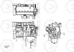 49824 Engine EC460, Volvo Construction Equipment