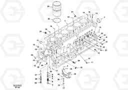 35169 Cylinder block EC460, Volvo Construction Equipment