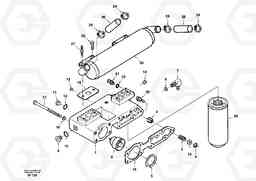 27231 Oil cooler EC460, Volvo Construction Equipment