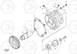 47173 Drive for injection pump EC460, Volvo Construction Equipment