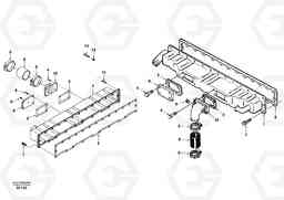 30026 Inlet manifold EC460, Volvo Construction Equipment