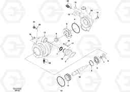 33145 Water pump EC460, Volvo Construction Equipment