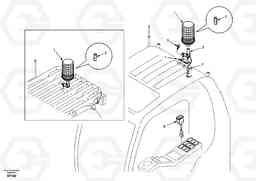 23779 Rotating beacon EC460, Volvo Construction Equipment
