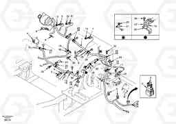 43211 Cable harness, engine EC460, Volvo Construction Equipment