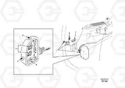 17182 Instrument panel, warning unit and information unit EC460, Volvo Construction Equipment