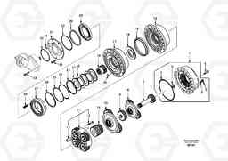 66088 Travel gearbox EC460, Volvo Construction Equipment