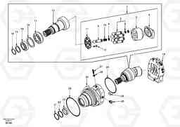 103548 Travel motor EC460, Volvo Construction Equipment