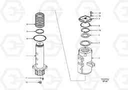 48831 Turning joint EC460, Volvo Construction Equipment