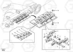 44087 Undercarriage, track with shoes EC460, Volvo Construction Equipment