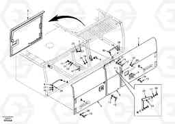 32174 Door, side EC460, Volvo Construction Equipment