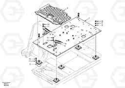 101584 Cabin floor EC460, Volvo Construction Equipment