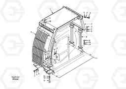 14971 Falling object guards EC460, Volvo Construction Equipment