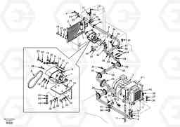 55054 Air conditioning unit line EC460, Volvo Construction Equipment